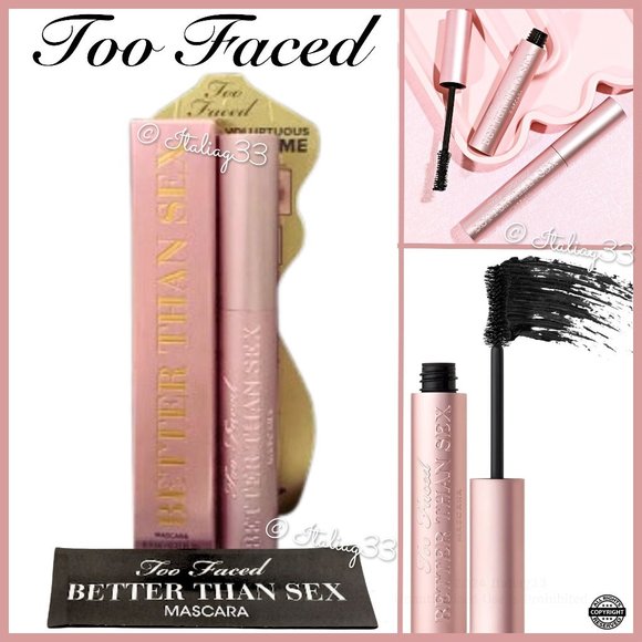 TOO FACED Better Than Sex Mascara Full Size - Black - New in Box  💋 - Picture 13 of 14
